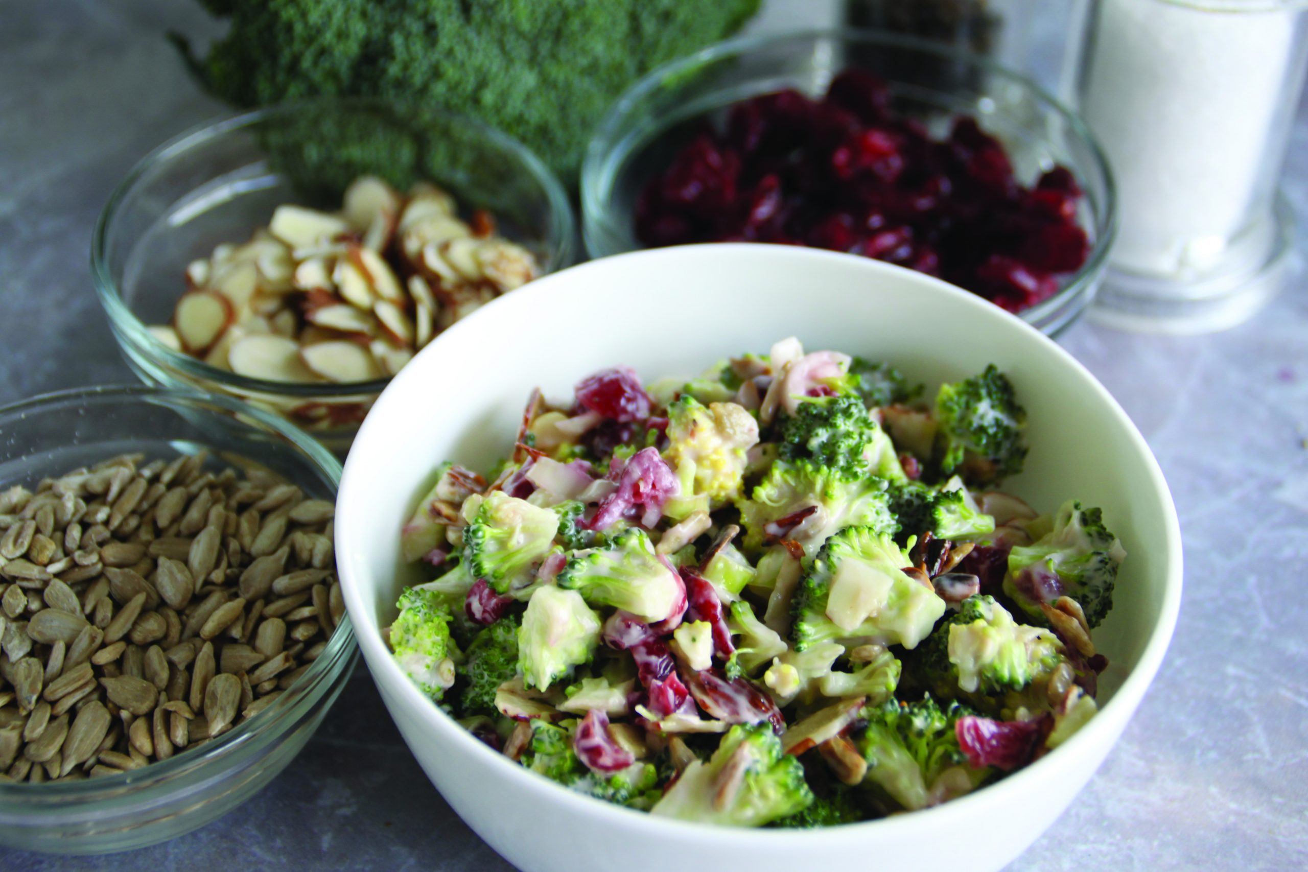 Cranberry Broccoli salad
