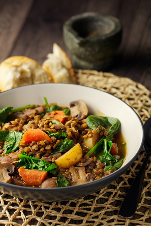 Vegan Lentil & Potato Stew